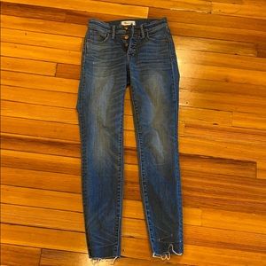 Madewell skinny jeans
